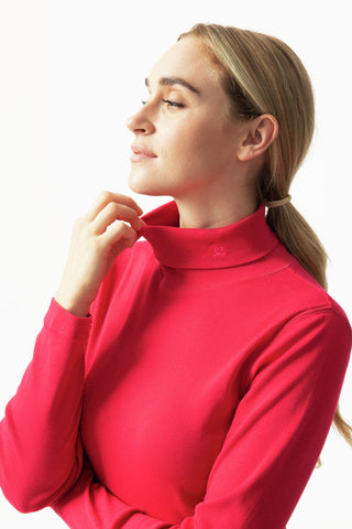 Daily Sports Maggie Long Sleeve Roll Neck - Berry