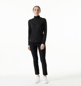 Daily Sports Agnes Long Sleeve Roll Neck - Black