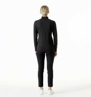 Daily Sports Agnes Long Sleeve Roll Neck - Black