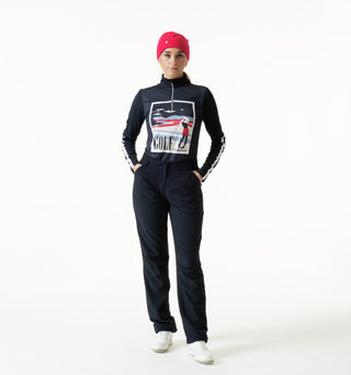 Daily Sports Brit Long Sleeve Half Neck - Navy