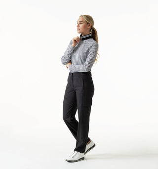 Daily Sports Fay Long Sleeve Half Neck - Black