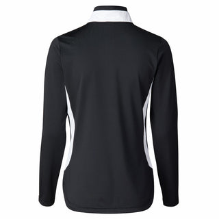 Daily Sports Netty Long Sleeve Half Neck - Black