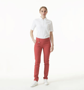 Daily Sports Magic Pull On Trousers 32 Inch - Redwood