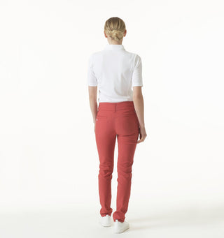 Daily Sports Magic Pull On Trousers 32 Inch - Redwood