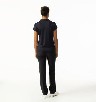 Daily Sports Anzio Cap Sleeve Polo Shirt - Navy