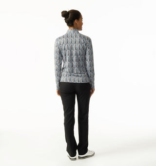 Daily Sports Ilma Long Sleeve Polo Shirt - Black