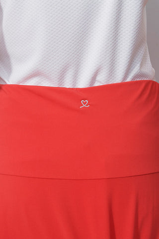 Daily Sports Sherlyn Pull On Ladies Golf Skort 45 CM- Mandarine