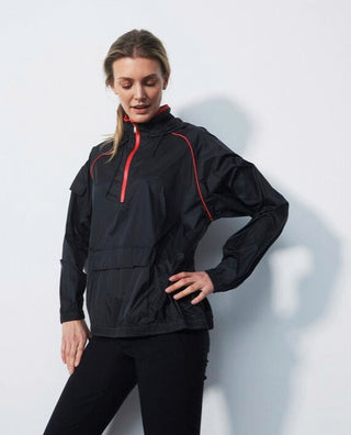 Daily Sports Ladies Lightweight Loos Anorak - Black