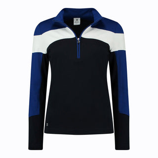 Daily Sports Calais Long Sleeve Half Neck - Spectrum Blue