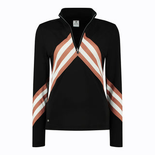 Daily Sports Bari Long Sleeve Polo Shirt - Black