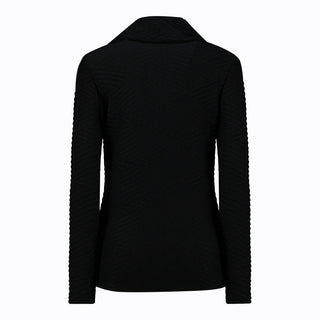 Daily Sports Florence Long Sleeve Polo Shirt - Black