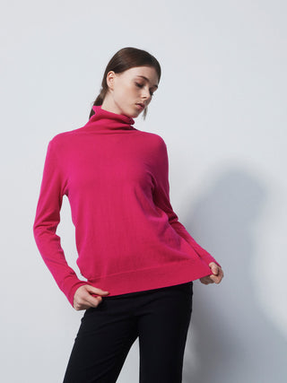 Daily Sports Trissie Long Sleeve Roll Neck - Tulip