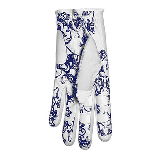 All Weather Mesh/Sun Ladies Golf Glove - Navy