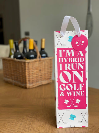 NSCO- Surprizeshop - 3 Pack Golf Wine Bags - Golf & Wine