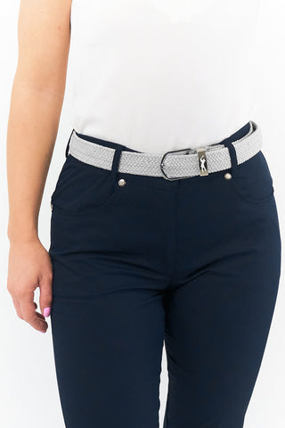 NSCO- Surprizeshop Webbing Belt - Silver