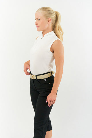 NSCO- Surprizeshop Webbing Belt - Gold