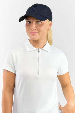 NSCO- Lady Golfer Vented Cap Embroidered - Navy