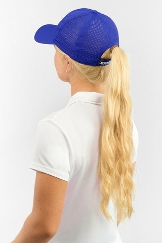 NSCO- Lady Golfer Vented Cap Embroidered - Royal Blue