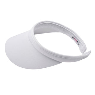 NSCO- Surprizeshop Clip Golf Visor with Ball Marker - White