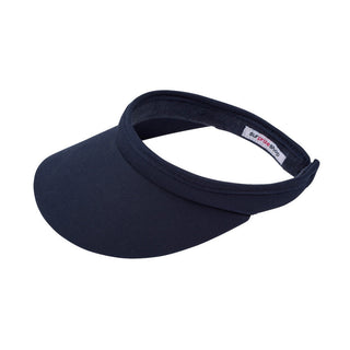 NSCO- Surprizeshop Clip Ladies Golf Visor with Ball Marker - Navy