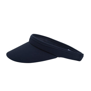 NSCO- Surprizeshop Clip Ladies Golf Visor with Ball Marker - Navy