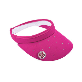 NSCO- Crystal Clip Golf Visor with Ball Marker - Pink