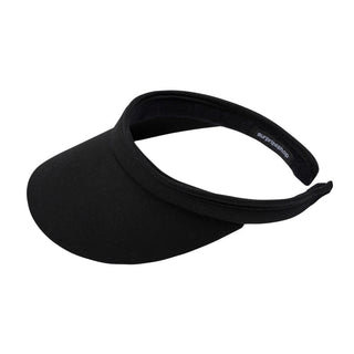 NSCO- Surprizeshop Clip Ladies Golf Visor with Ball Marker - Black