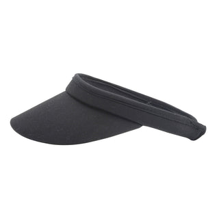 NSCO- Surprizeshop Clip Ladies Golf Visor with Ball Marker - Black