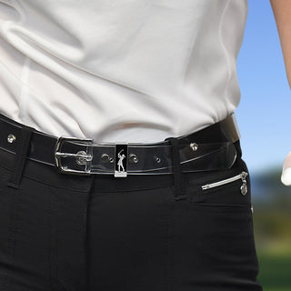 Ladies Golf Clear Crystal Belt - SECOND QUALITY