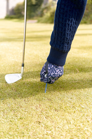Pure Golf Aspen Winter Ladies Golf Gloves (Pair) - Lavender Flurry