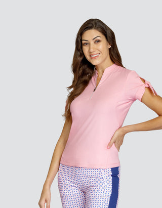 Tail Ladies Golf Mariel Long Sleeve Polo - Icing