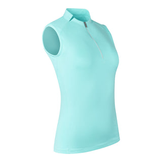 Tail Ladies Caro Sleeveless Polo - Merry Blue
