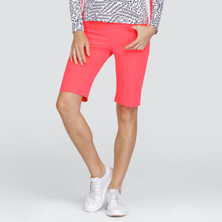 Tail Golf Adelaide Pull On Ladies Golf Shorts 53cm- Diva Pink