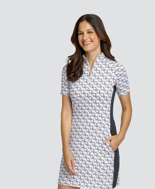 Tail Ladies Rhodes Short Sleeve Dress- Glasgow Light