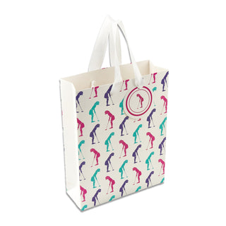 Lady Golfer 5 Gift Bags Multipack - Large