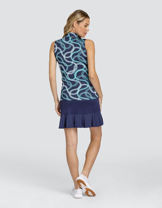 Tail Ladies Monarch Sleeveless Polo - Organic Wave
