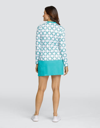 Tail Ladies Koa Long Sleeve Polo - Savannah Links