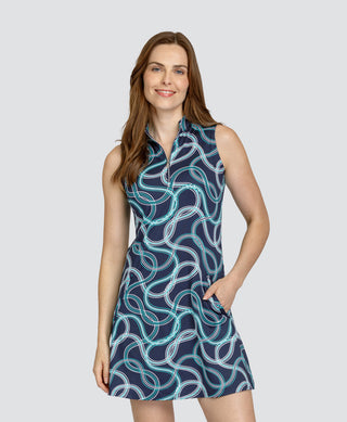 Tail Ladies Renlow Sleeveless Golf Dress - Organic Wave