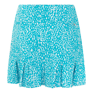 Tail Ladies Tipton Pull on Skort - Cheetah Jacquard