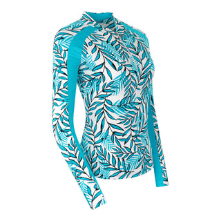 Tail Ladies Ender Long Sleeve Polo - Palmeira