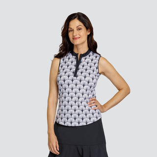 Tail Ladies Golf Aerys Sleeveless Top - Provence Geo