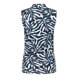Tail Ladies Maleah Sleeveless Polo - Regal Oasis