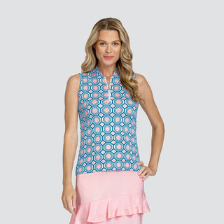 Tail Ladies Golf Mea Sleeveless Top - Crystal Gem
