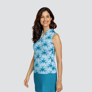 Tail Ladies Golf Sommer Sleeveless Top - Astral Rays