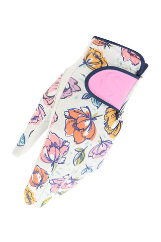 NSCO- Comfort Stretch Cabretta Leather Ladies Golf Glove - Sketch
