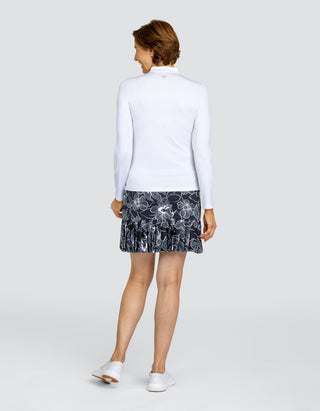 Tail Ladies Giralia Long Sleeve Polo - Chalk