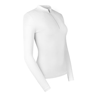 Tail Ladies Giralia Long Sleeve Polo - Chalk