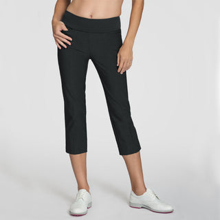 Tail Ladies Golf Mulligan Pull On Capri 83CM- Black