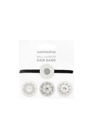 NSCO- Hairband Ball Marker Set - Silver