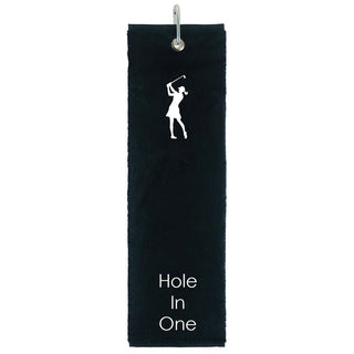 Hole in One Tri Fold Golf Towel Prize